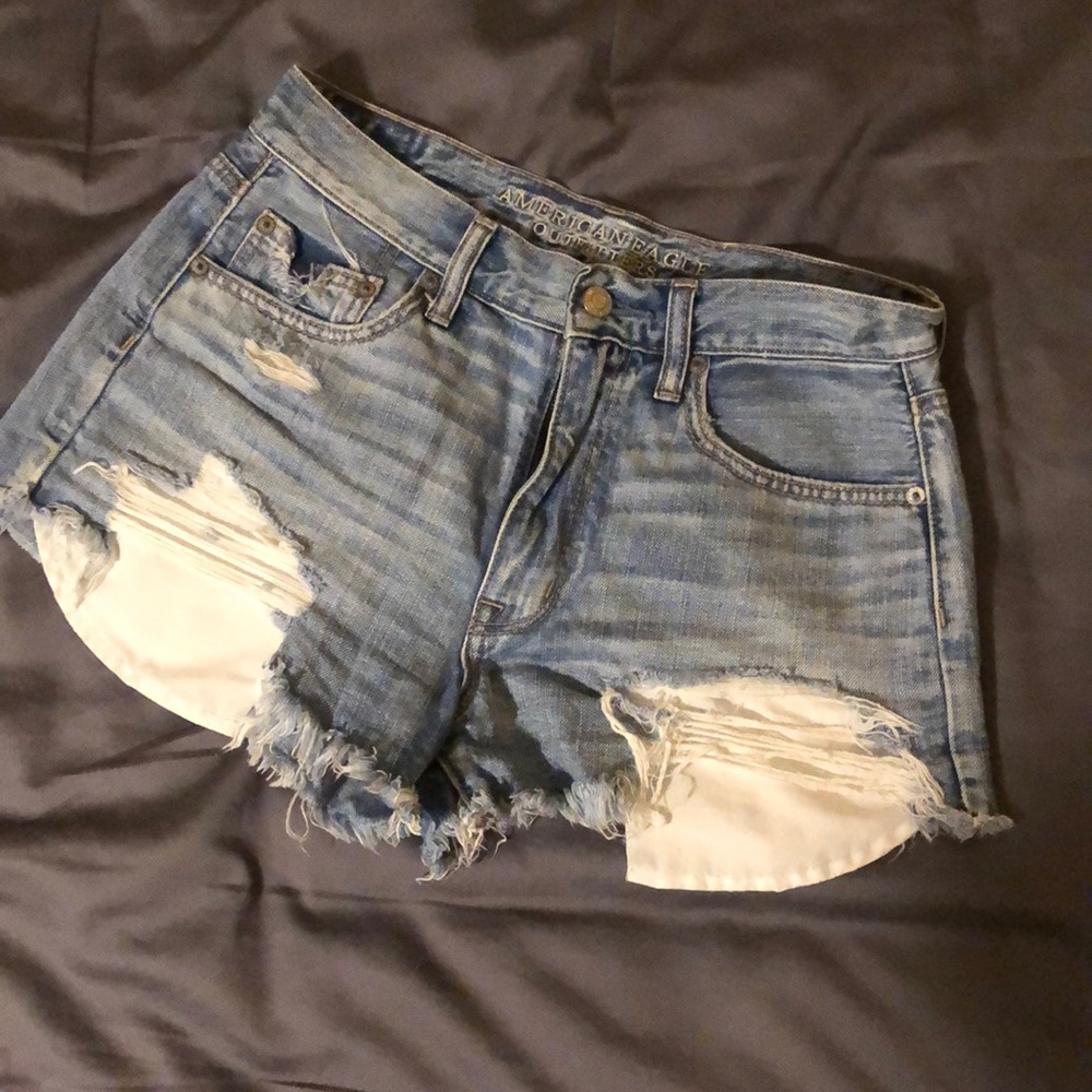 American Eagle Vintage Hi-Rise Festival Shorts